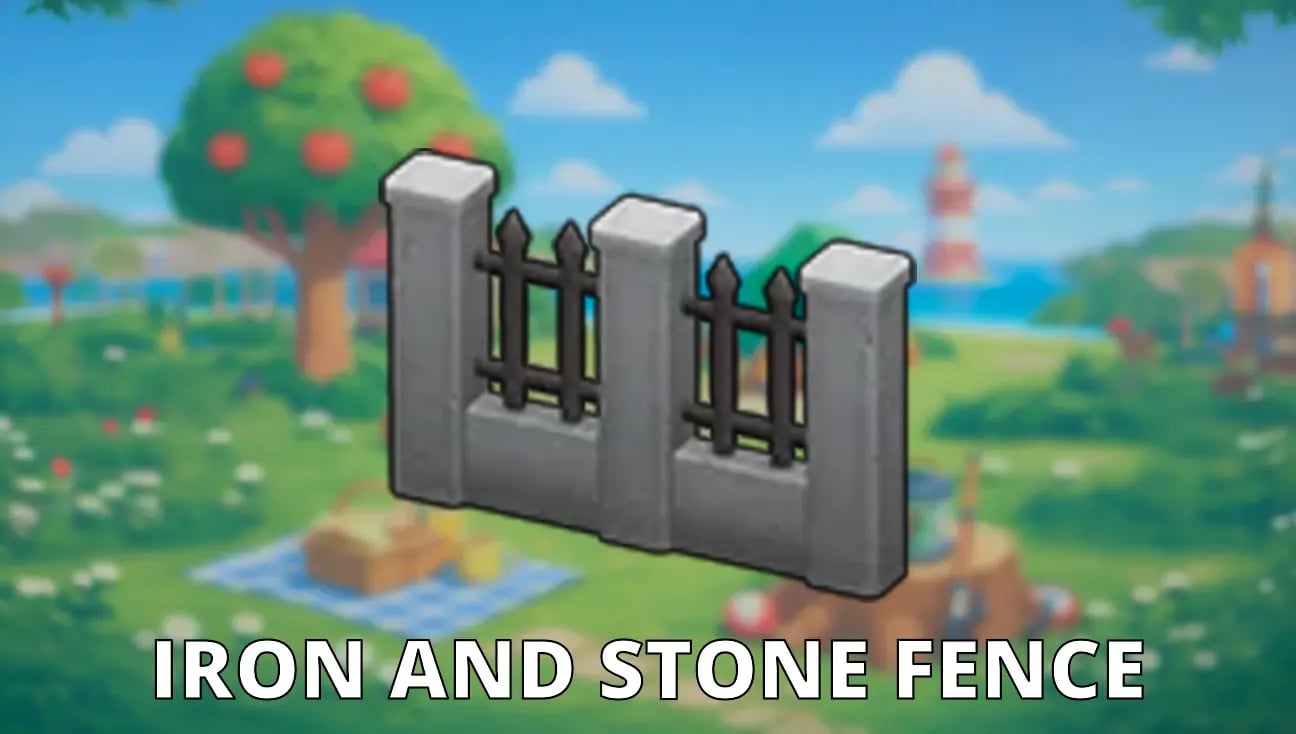 Iron And Stone Fence artwork