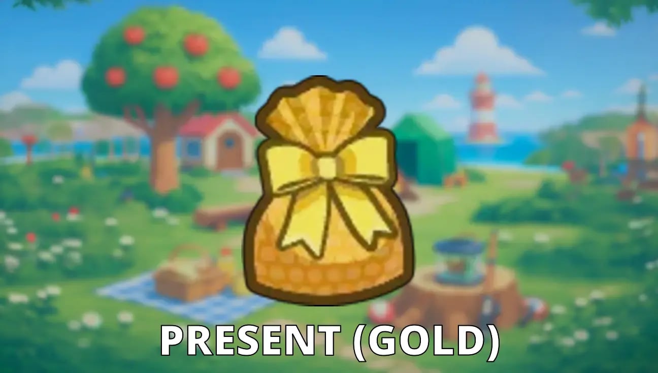 Present (gold) artwork