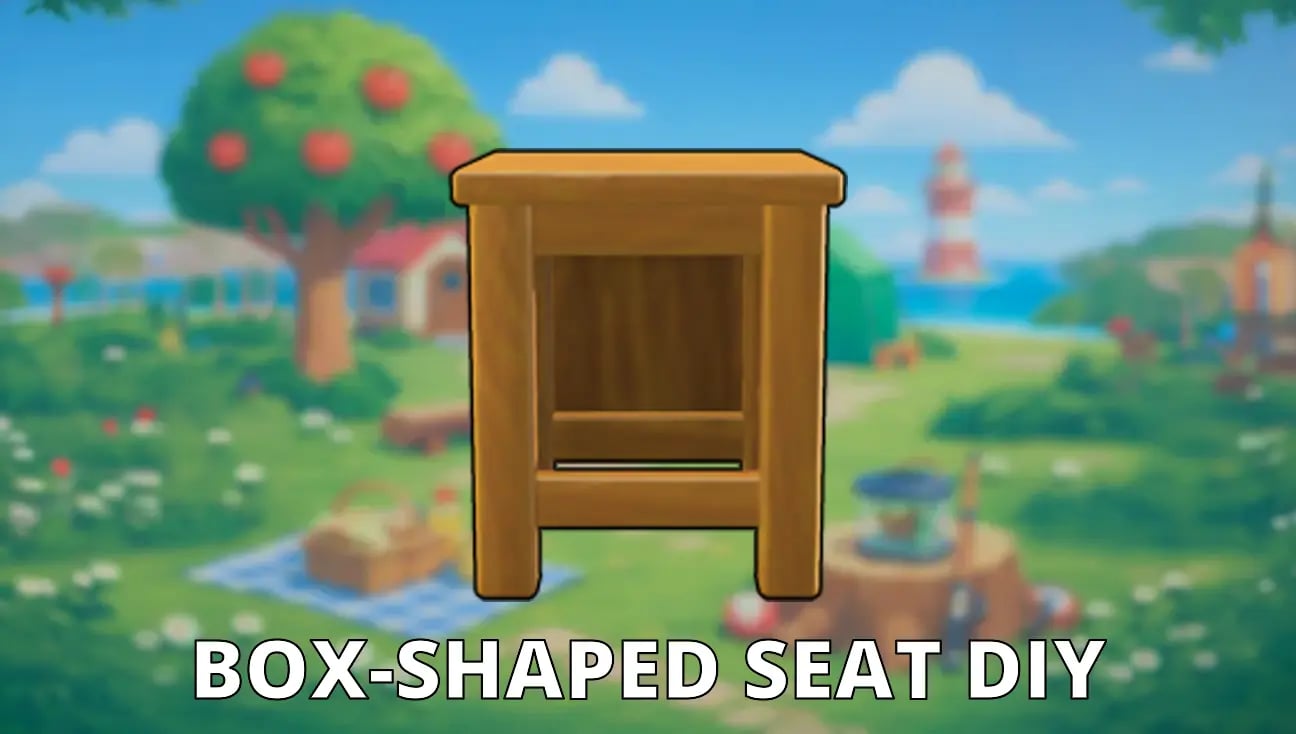 Box-Shaped Seat DIY artwork