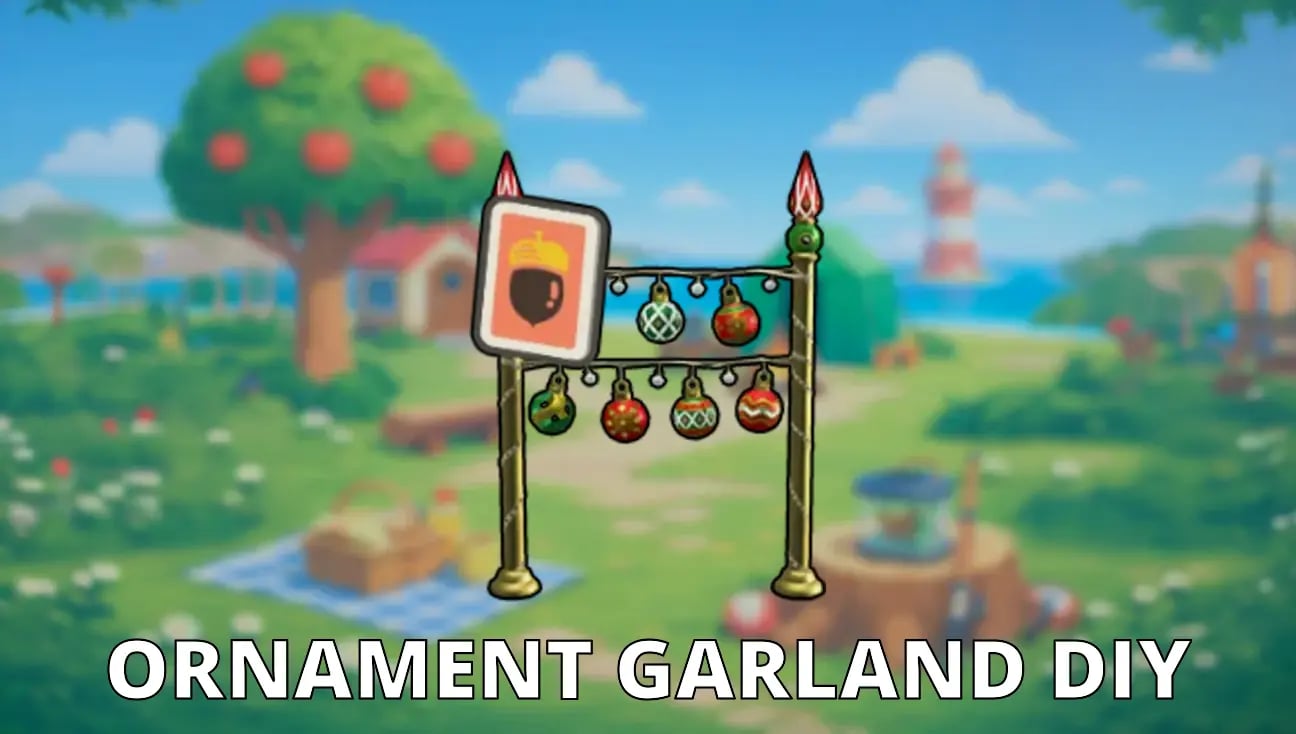 Ornament Garland DIY artwork