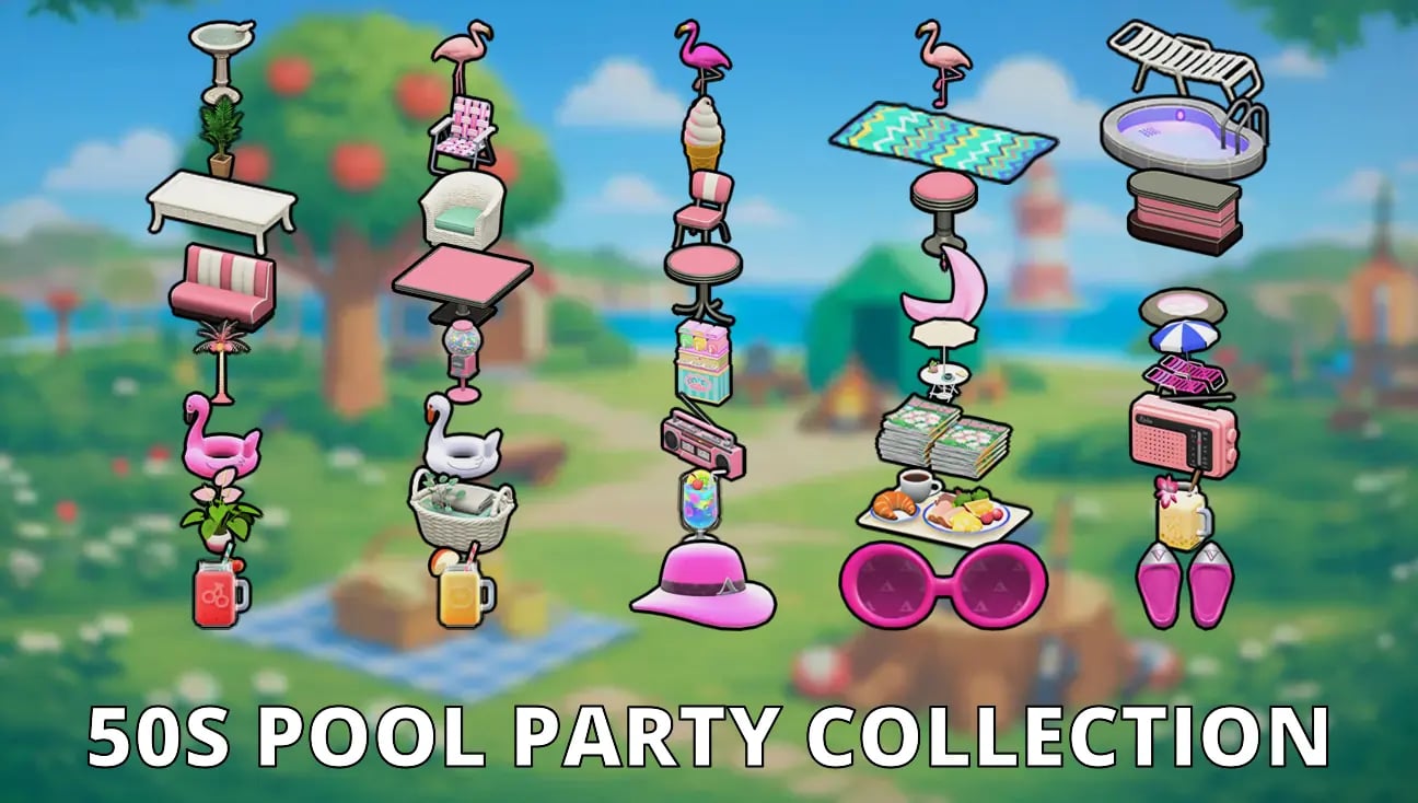 50s Pool Party Collection artwork