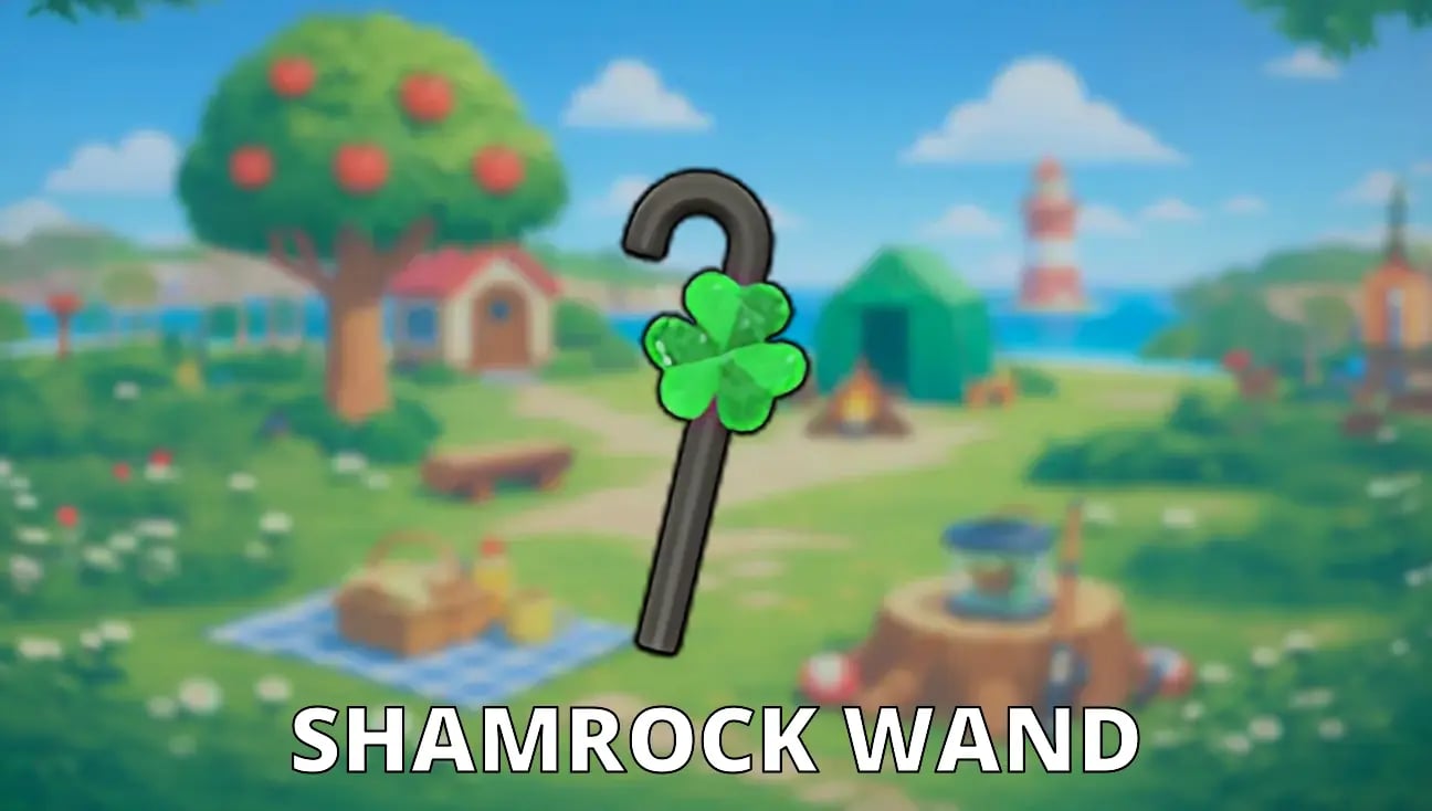 Shamrock Wand artwork