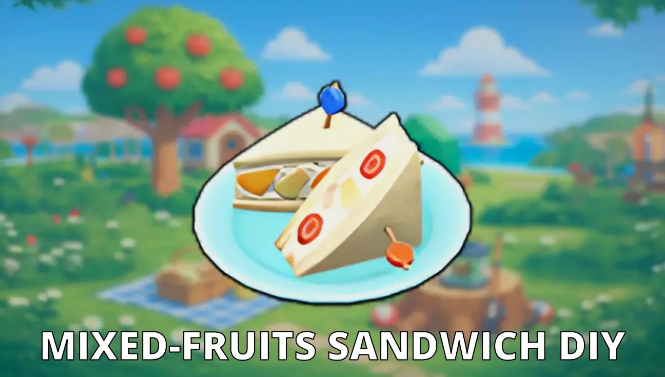 Mixed-Fruits Sandwich DIY artwork
