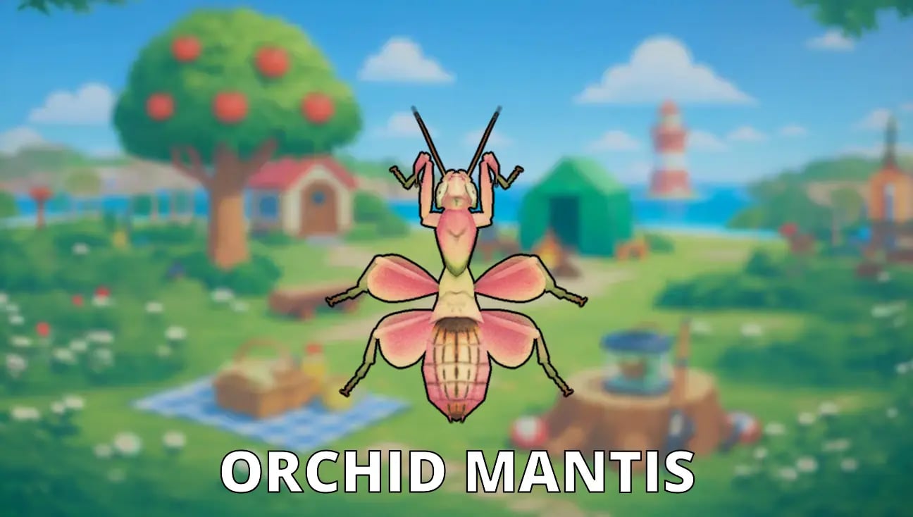 Orchid Mantis artwork
