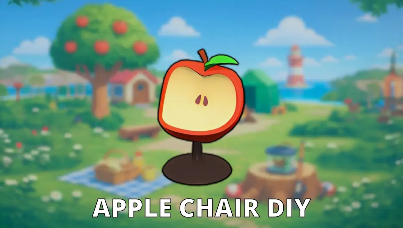 Apple Chair DIY artwork