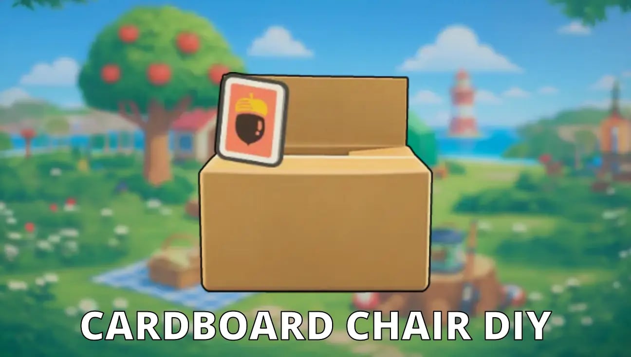 Cardboard Chair DIY artwork
