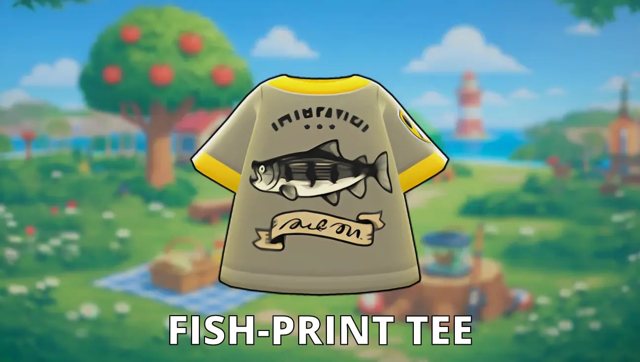 Fish-Print Tee artwork
