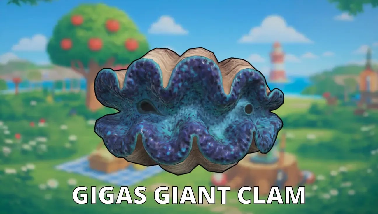 Gigas Giant Clam artwork