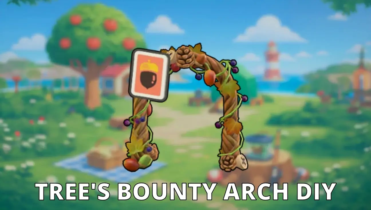 Tree's Bounty Arch DIY artwork