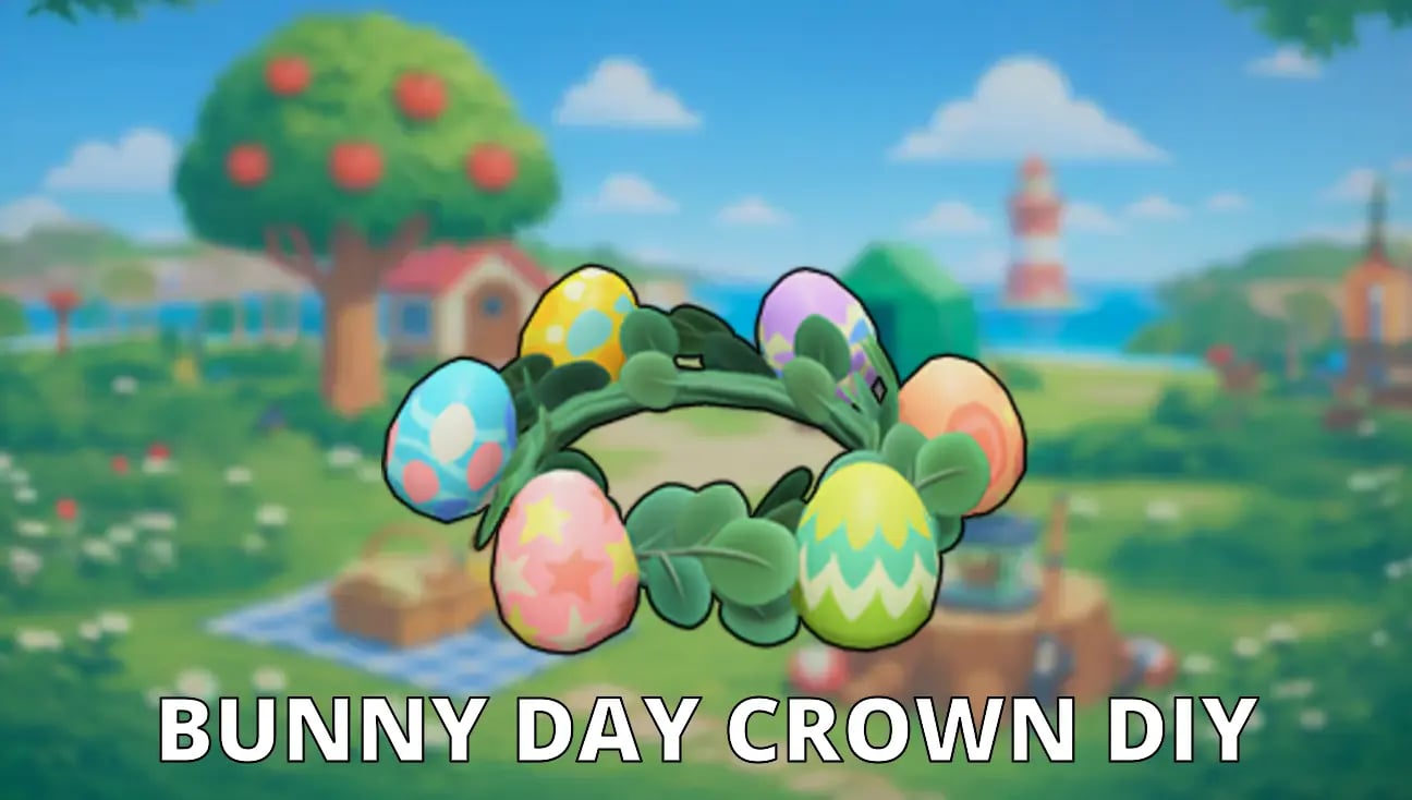 Bunny Day Crown DIY artwork