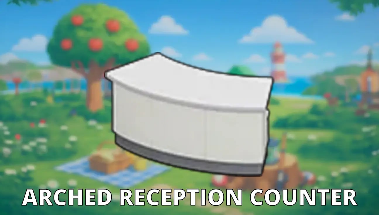 Arched Reception Counter variant