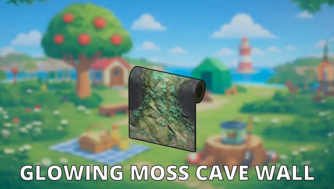 Glowing Moss Cave Wall artwork