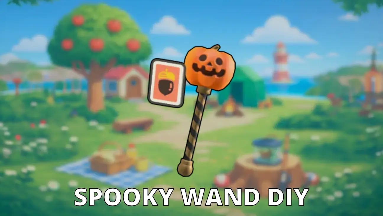 Spooky Wand DIY artwork