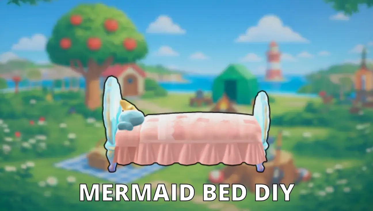 Mermaid Bed DIY artwork
