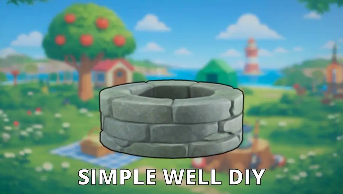 Simple Well DIY artwork