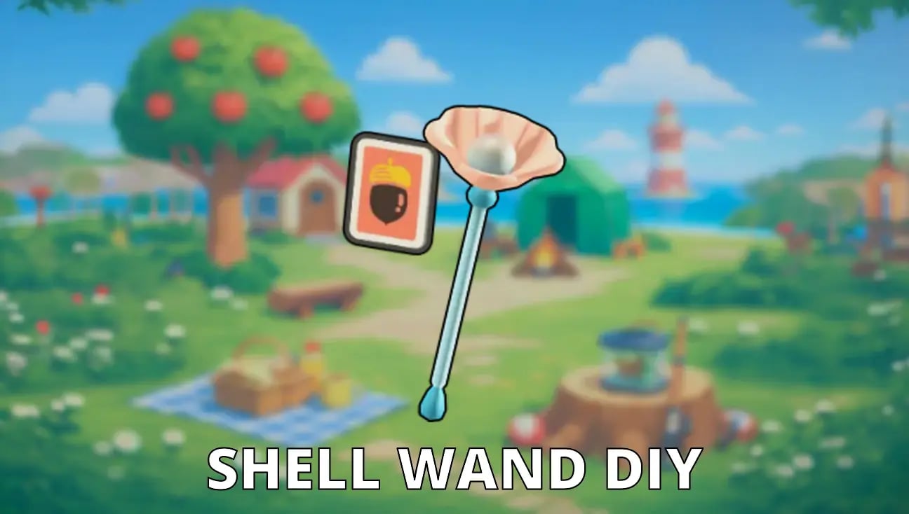 Shell Wand DIY artwork
