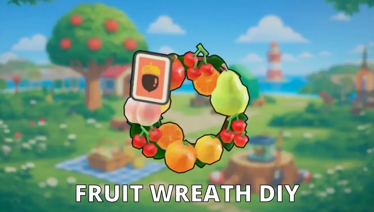 Fruit Wreath DIY artwork