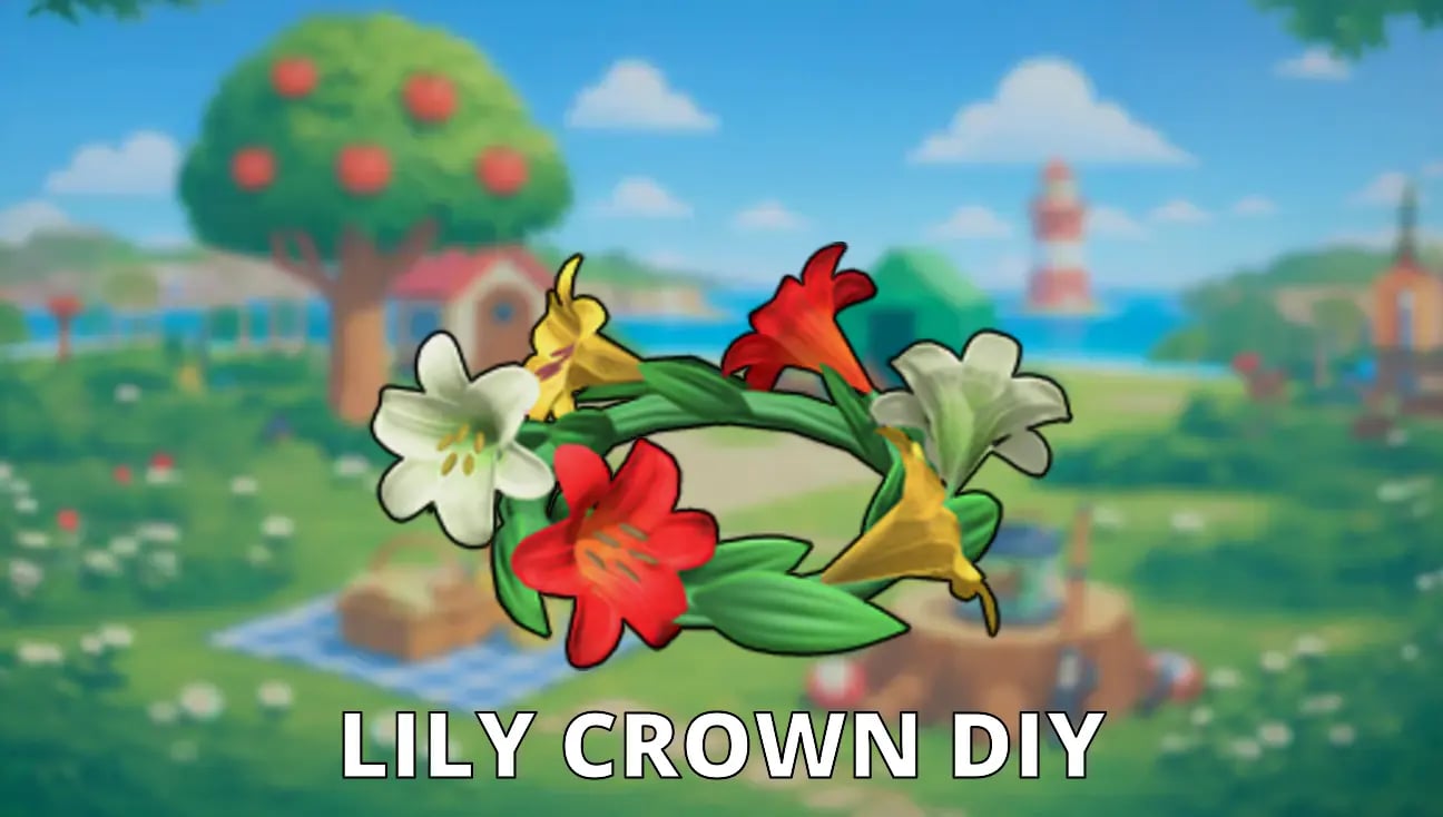 Lily Crown DIY artwork