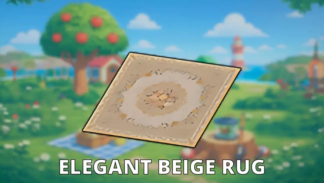 Elegant Beige Rug artwork