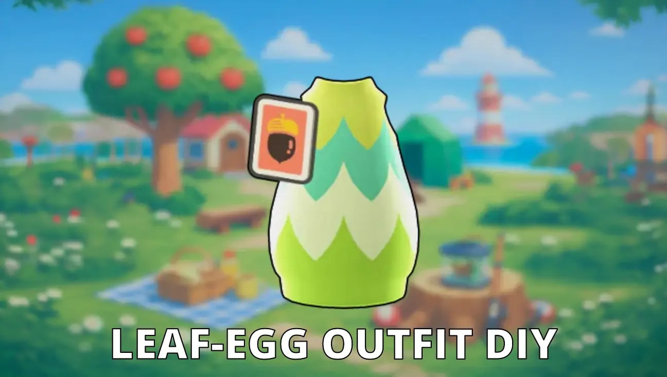 Leaf-Egg Outfit DIY artwork