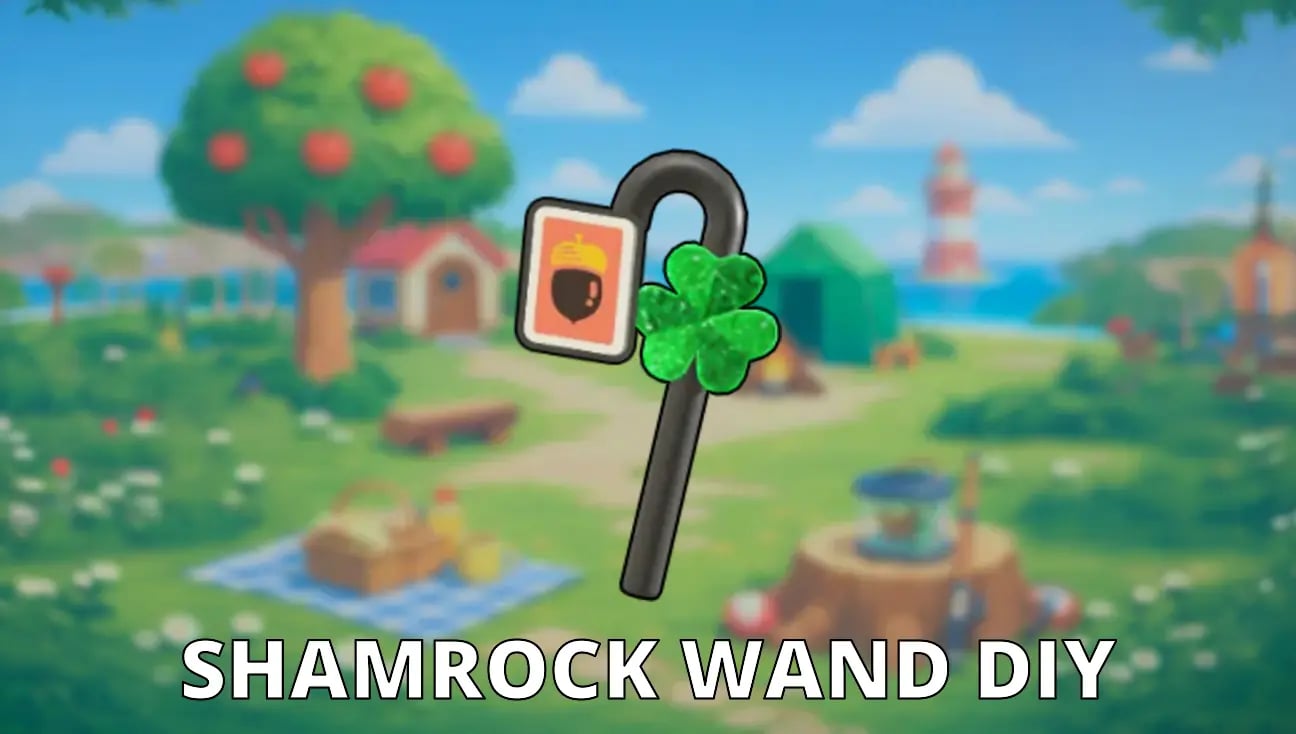 Shamrock Wand DIY artwork