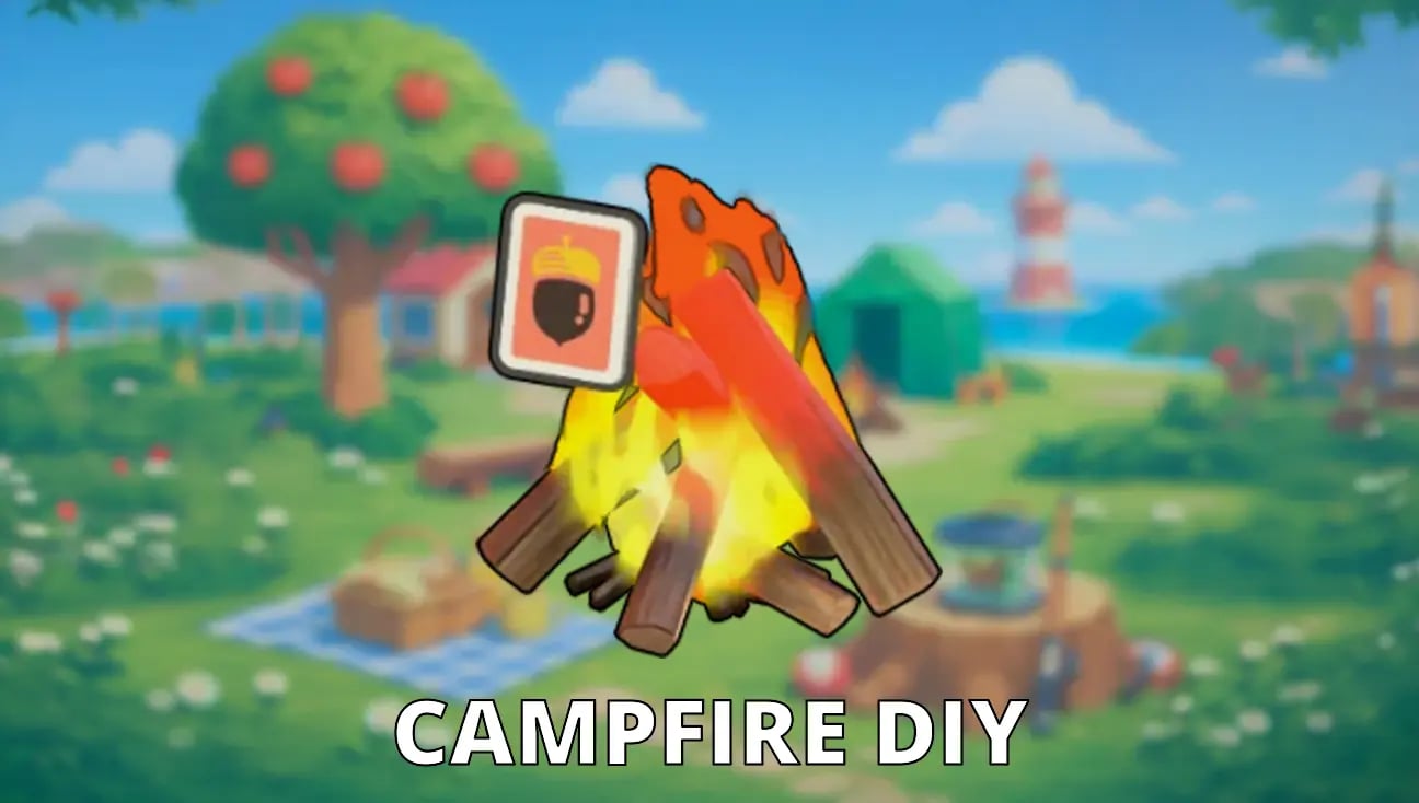 Campfire DIY artwork