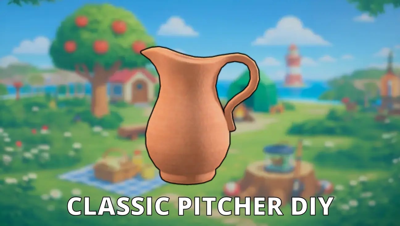 Classic Pitcher DIY artwork