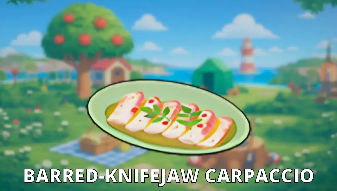 Barred-Knifejaw Carpaccio artwork