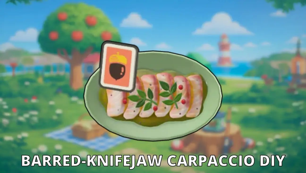Barred-Knifejaw Carpaccio DIY artwork