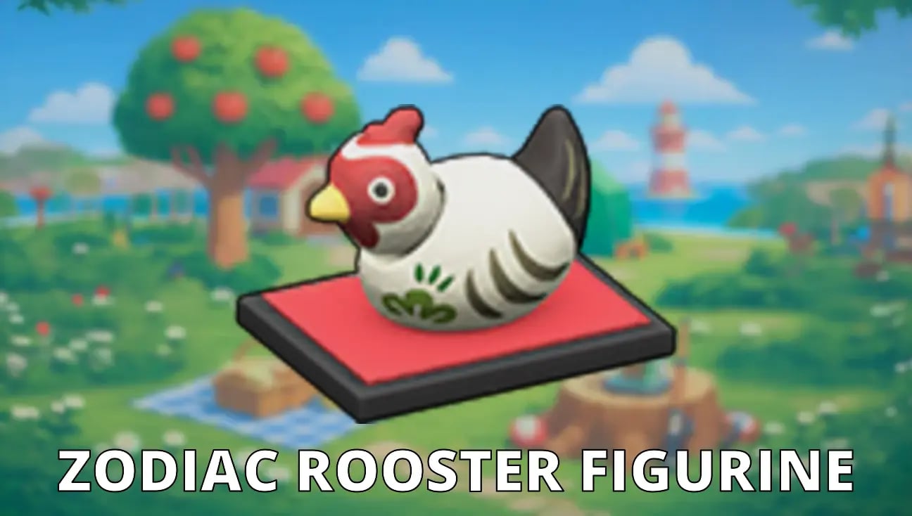 Zodiac Rooster Figurine artwork