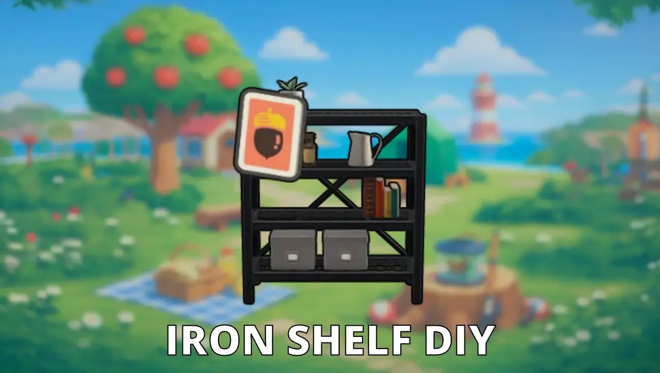 Iron Shelf DIY artwork