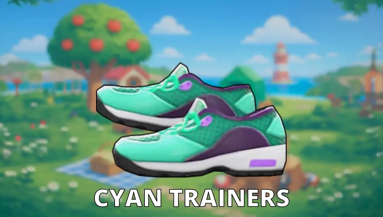 Cyan Trainers artwork