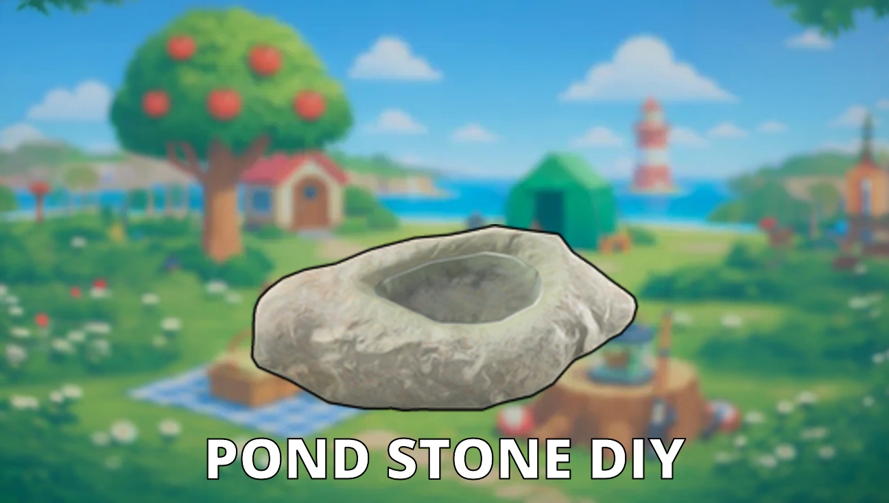 Pond Stone DIY artwork