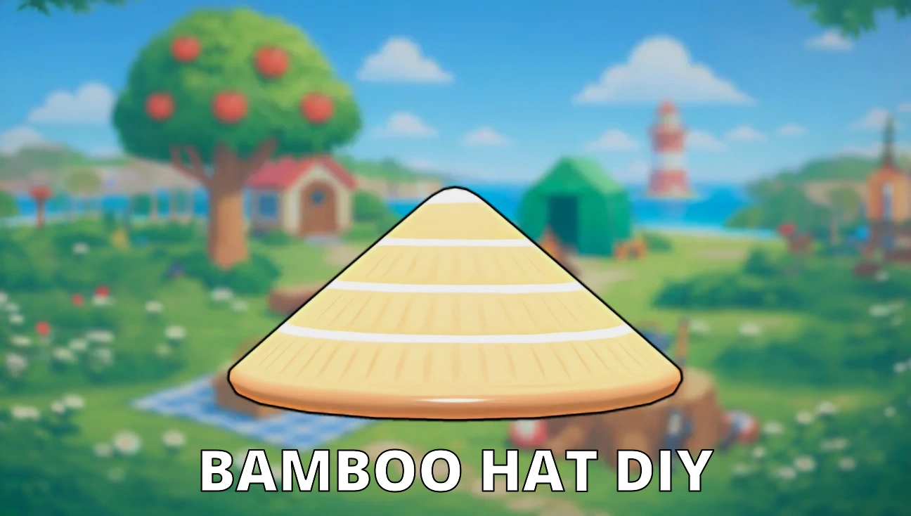 Bamboo Hat DIY artwork