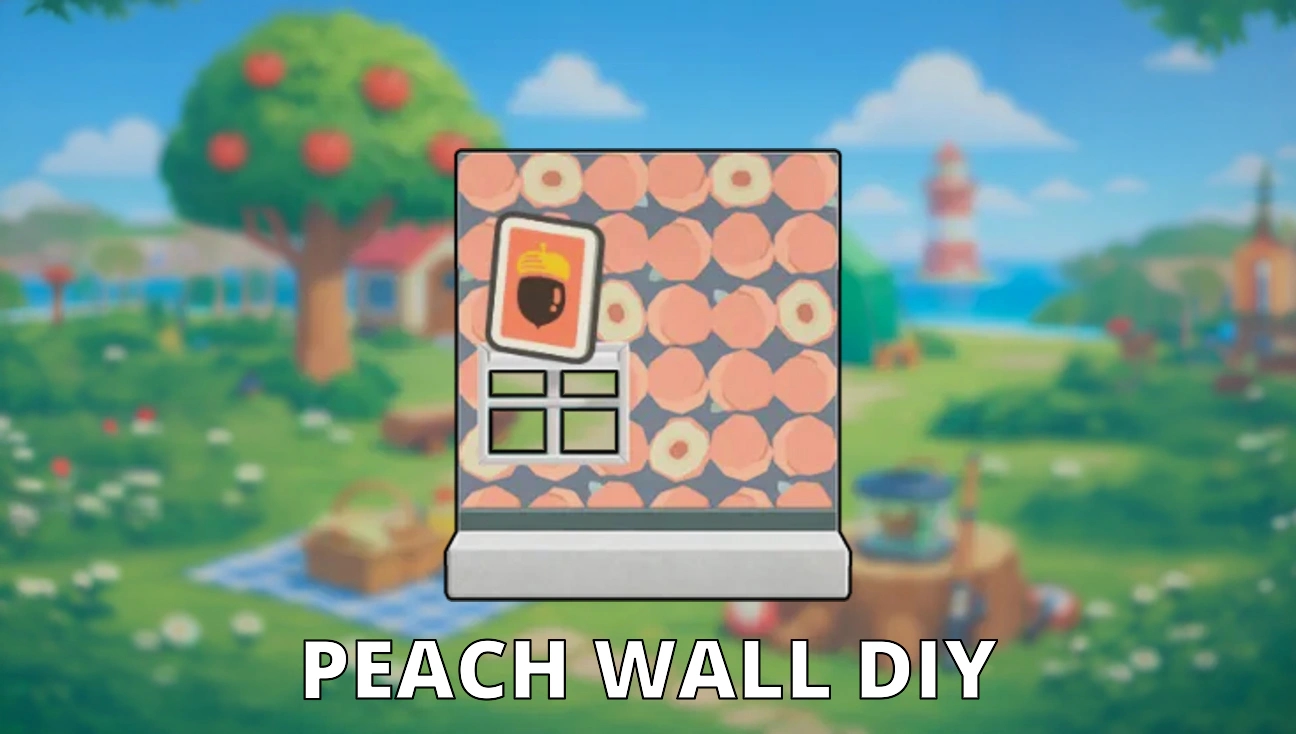 Peach Wall DIY artwork