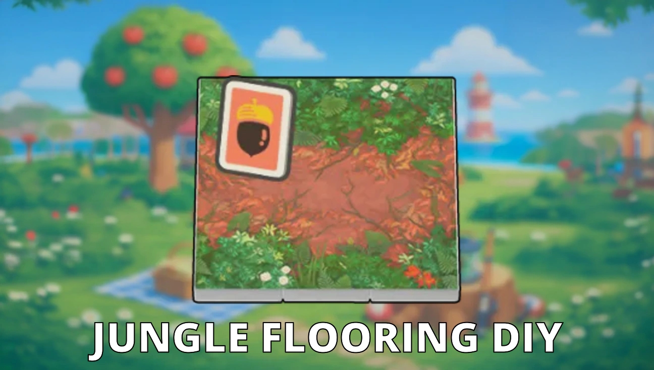 Jungle Flooring DIY artwork