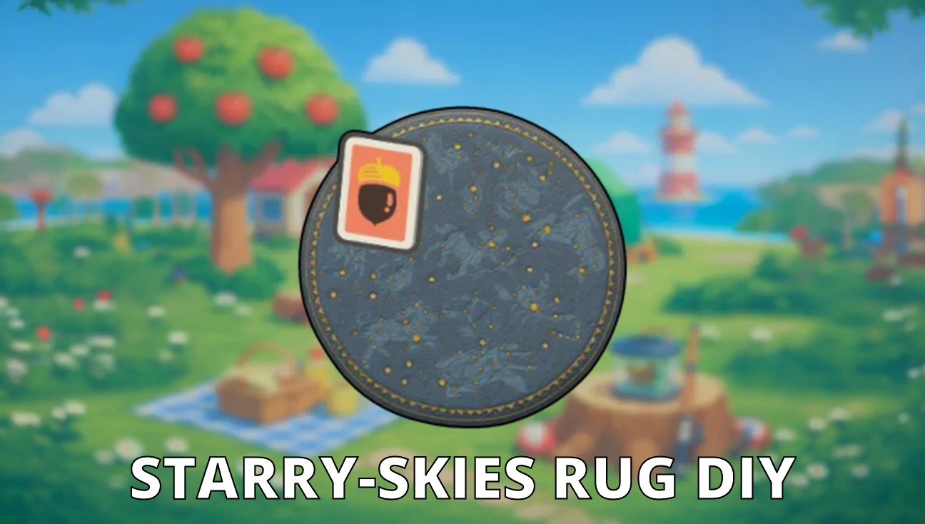Starry-Skies Rug DIY artwork