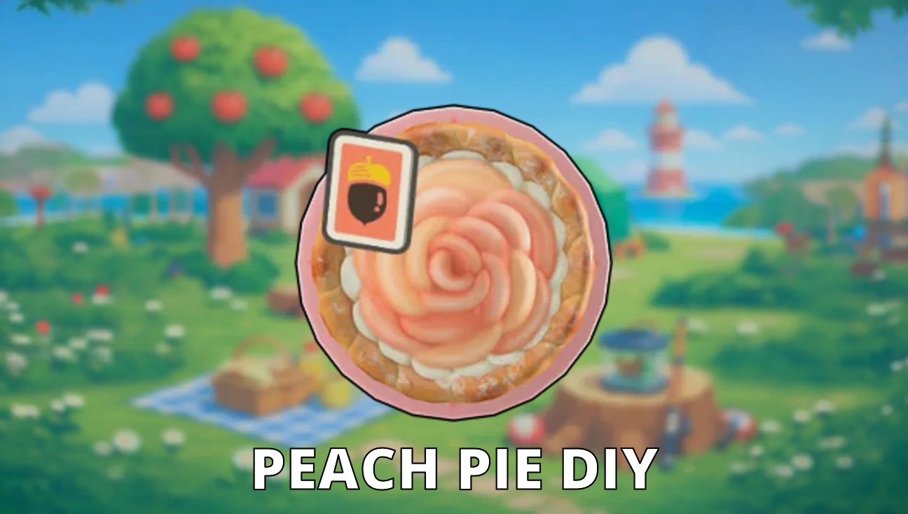 Peach Pie DIY artwork