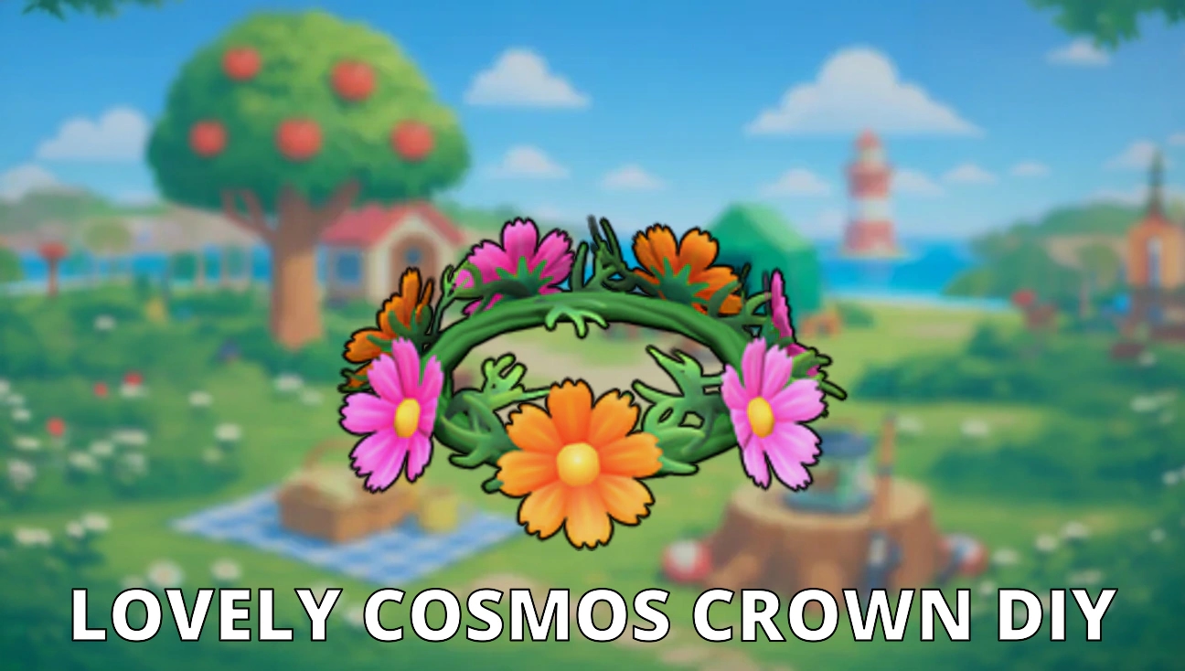 Lovely Cosmos Crown DIY artwork