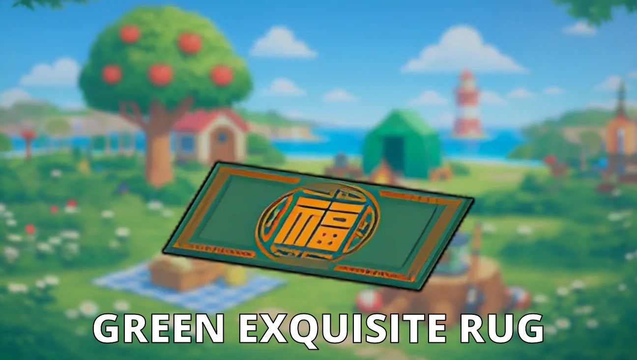 Green Exquisite Rug artwork