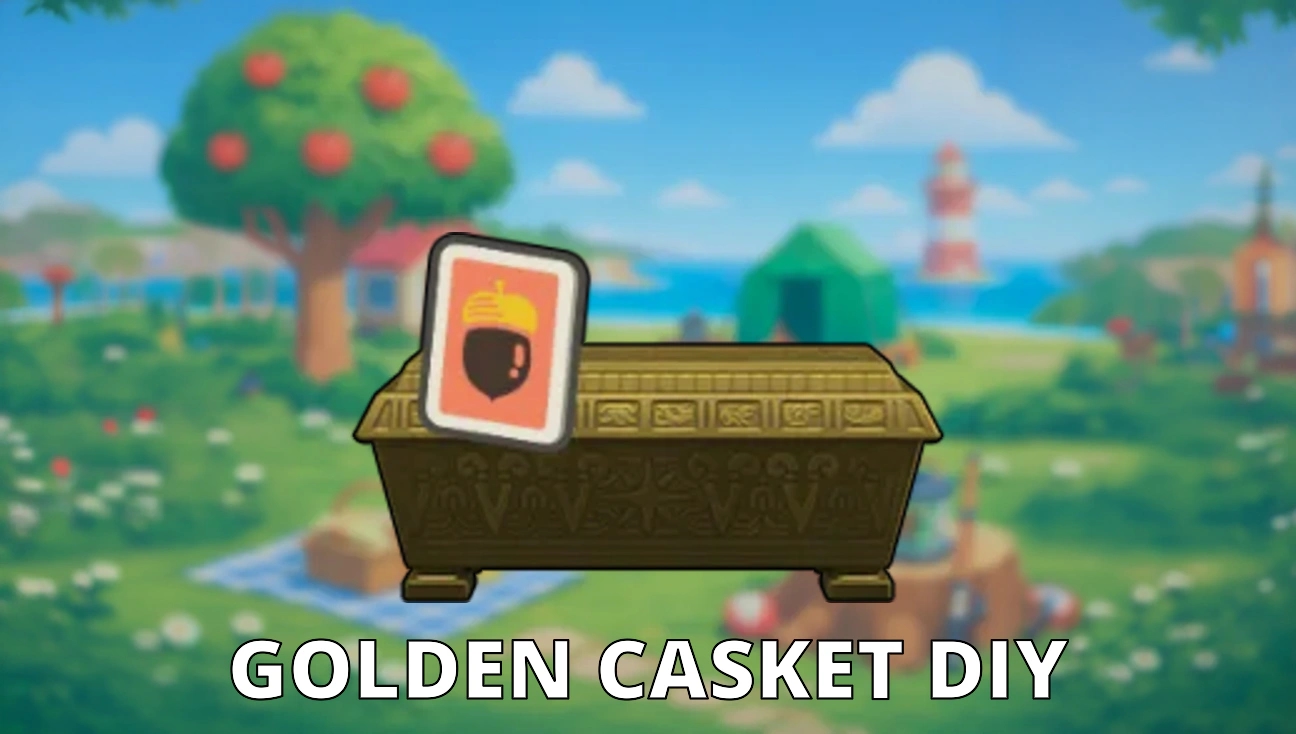 Golden Casket DIY artwork