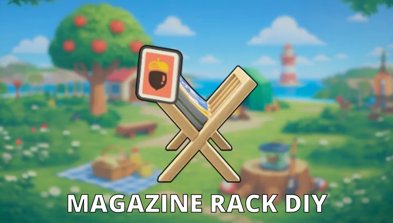 Magazine Rack DIY artwork