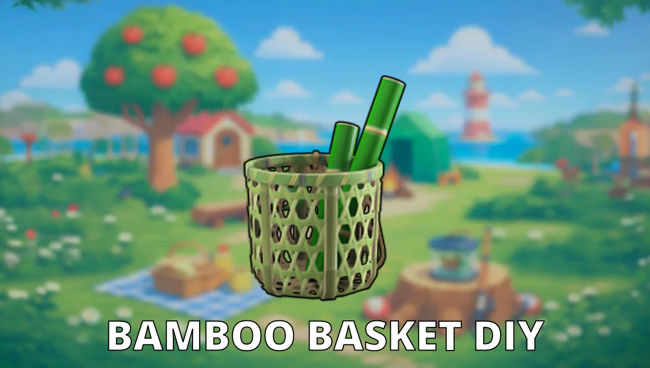 Bamboo Basket DIY artwork