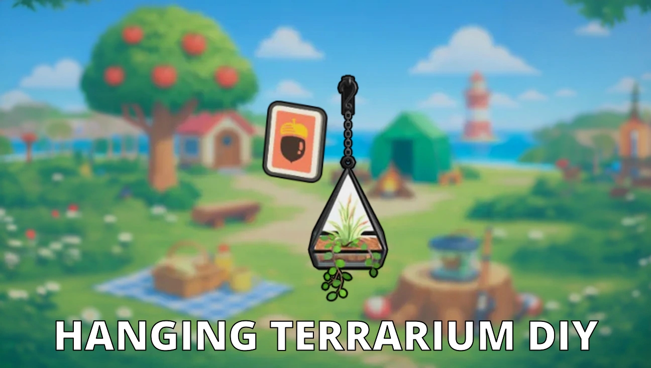Hanging Terrarium DIY artwork