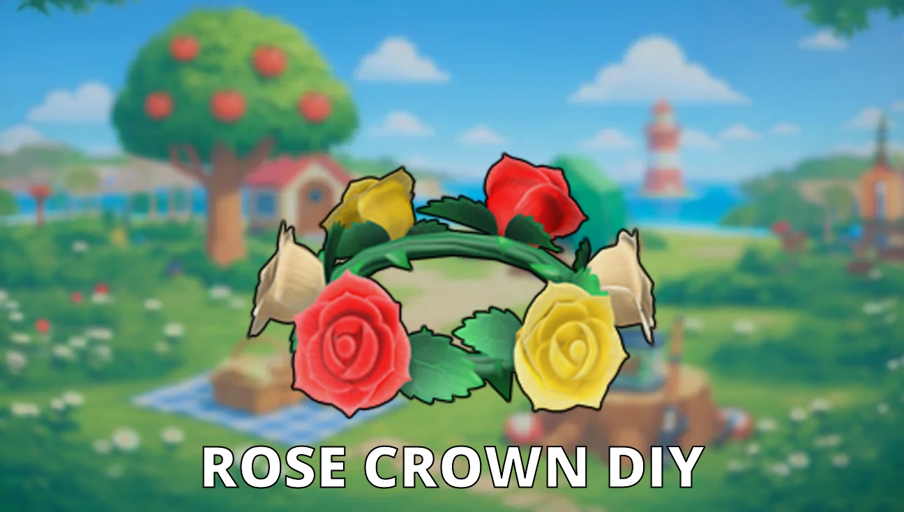 Rose Crown DIY artwork