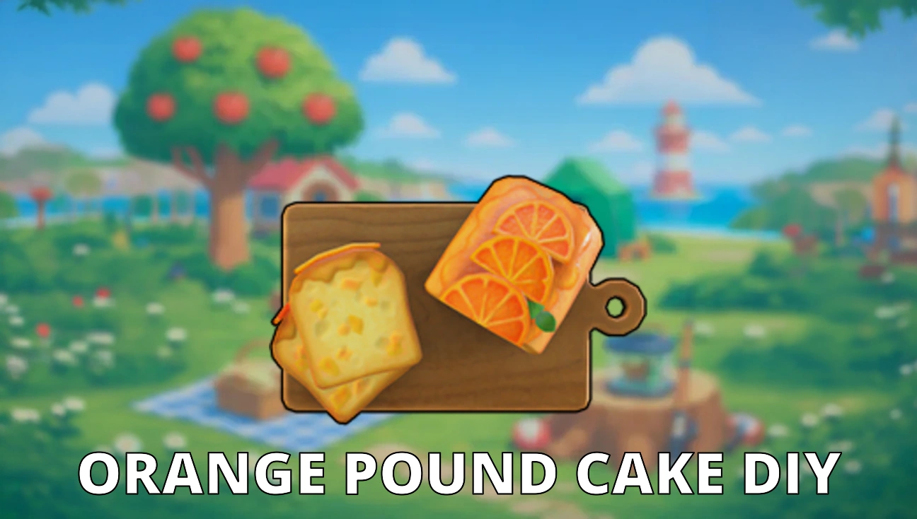 Orange Pound Cake DIY artwork