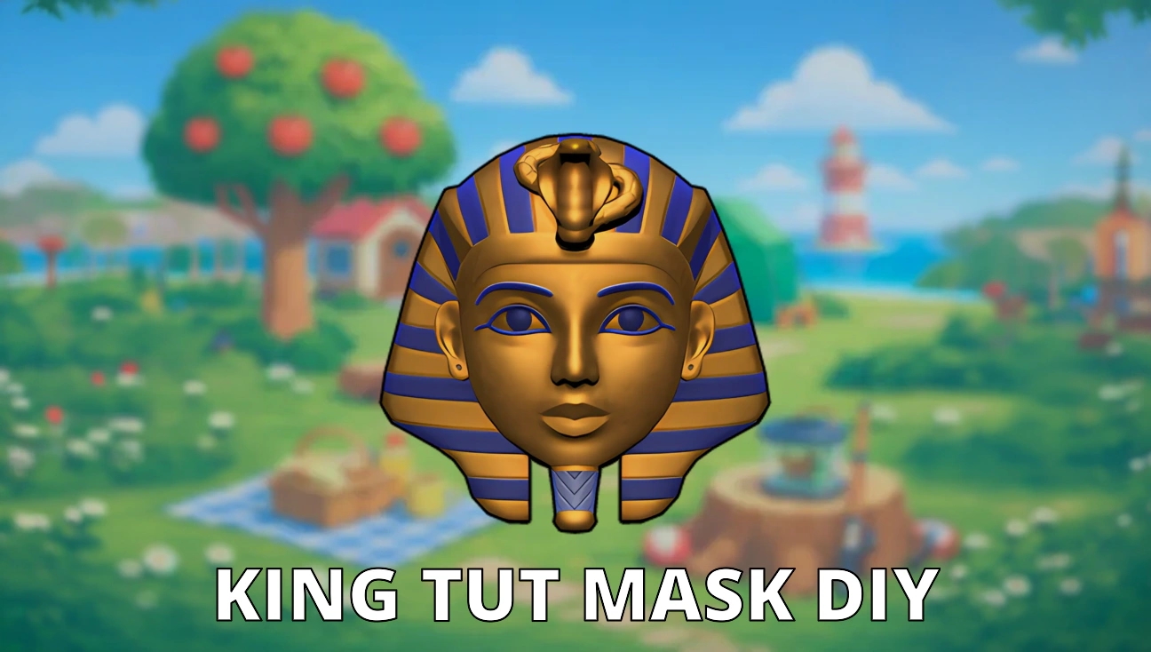 King Tut Mask DIY artwork