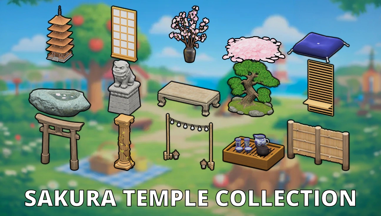Sakura Temple Collection artwork