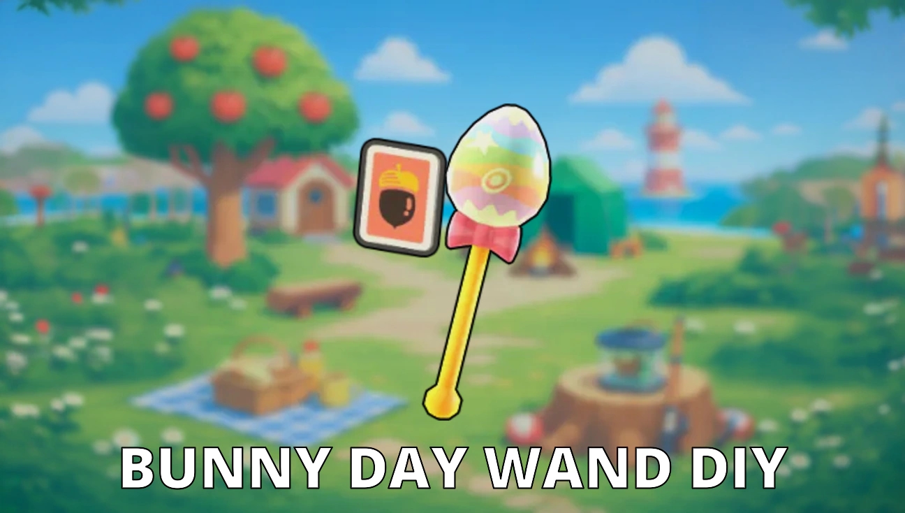 Bunny Day Wand DIY artwork