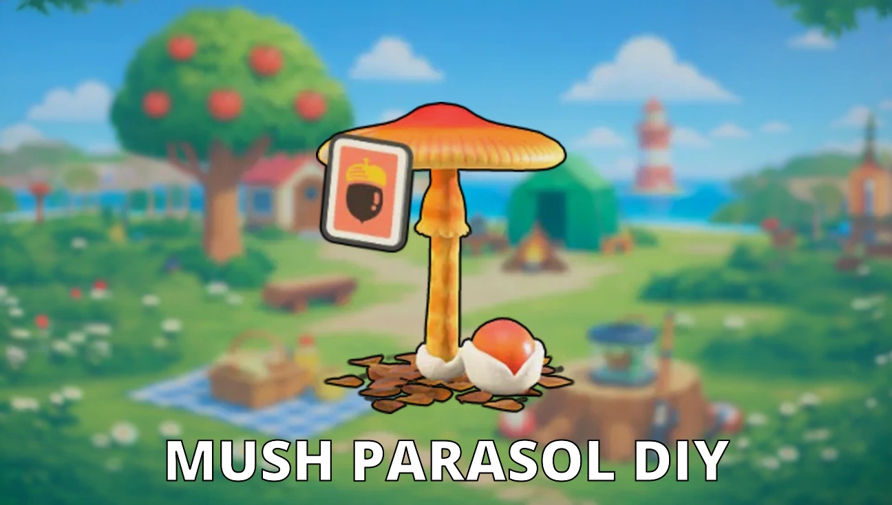 Mush Parasol DIY artwork
